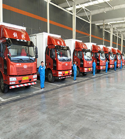 常州到山西物流公司车辆展示