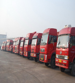 常州到山西物流车辆展示